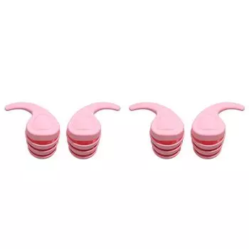 #L Силиконовые беруши для плавания Водонепроницаемые беруши для сна с шумоподавлением (розовый)