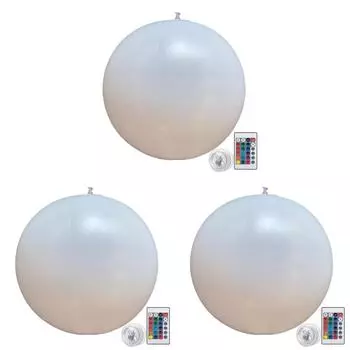 #L Светящийся надувной шар с пультом дистанционного управления, 16 цветов, светодиодный светящийся шар (90см)