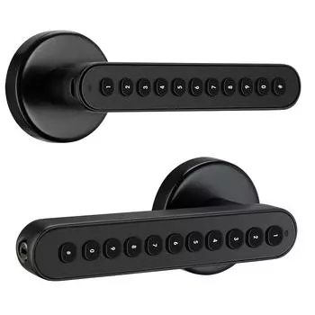 #L Умная дверная ручка-замок, прочный цифровой дверной замок с клавиатурой для дома, квартиры