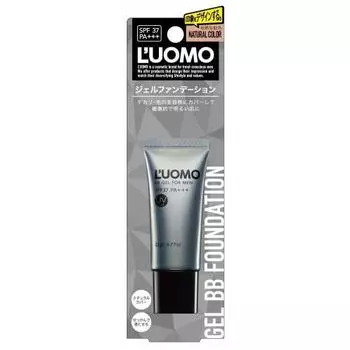 L UOMO Natural BB Gel N Natural Skin Color 22 г SPF37 PA+++ Незаметные шрамы от угревой сыпи Blue Beard Foundation Мужская косметика