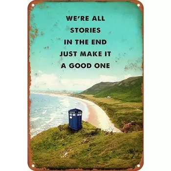 #L Винтажная металлическая пластина с фразой прямоугольная железная картина настенное искусство домашний бар декор 1