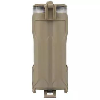 #L Ящик для хранения батареек Чехол с двумя отверстиями для магазинов Airsoft для CR123/AAA/AA (Загар)