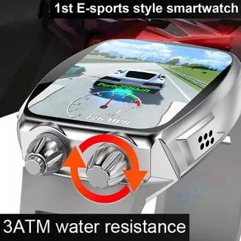La88 Bluetooth Call Smart Watch Men Ip68 3atm Водонепроницаемый монитор сердечного ритма Спорт на открытом воздухе Фитнес-трекер Smartwatch