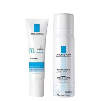La base mist UV Idea XL термальная вода Roche-Posay [Солнцезащитный крем/макияж + лосьон] SPF50/PA++++ (нет цвета) +