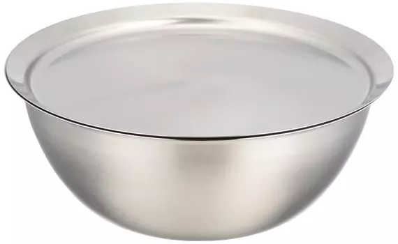 La Base Tsubame Sanjo нержавеющая сталь тарелка миска большой набор из 2 предметов сделано в Японии la base Yoko Arimoto & DME-6752 серебряный