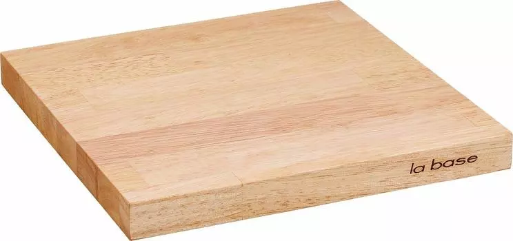 La Base Yoko cutting board 26cm in white box Arimoto s коричневый