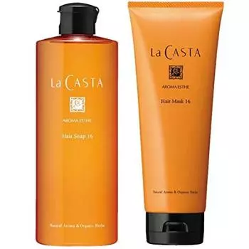 La Casta Aroma Esthe Мыло для волос 16 300 мл Маска для волос 16 230 г +