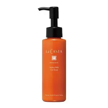 La CASTA Aroma Esthe Styling Milk Curl Keep Hair Сохраняет вьющиеся волосы увлажненными в течение всего дня до самых кончиков. (Укладка и лечение) длинные волосы.