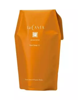 La CASTA La Casta Aroma Esthetic Hair Soap 11 Жидкое мыло для волос 600 мл для превращения вьющихся и кудрявых волос в послушные и блестящие [Refill]