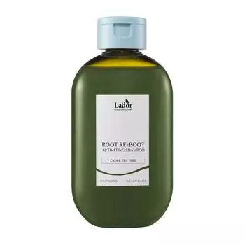 La dor ROOT RE-BOOT ACTIVATING SHAMPOO CICA&TEA TREE Шампунь для восстановления корней волос с экстрактом центеллы азиатской и маслом чайного дерева
