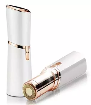LA Facial Hair Remover Безболезненное удаление волос со рта и волосяного покрова, оснащено светодиодной лампой и батарейками Beauty™ Womens – подбородок, область вокруг глаз, волосы,