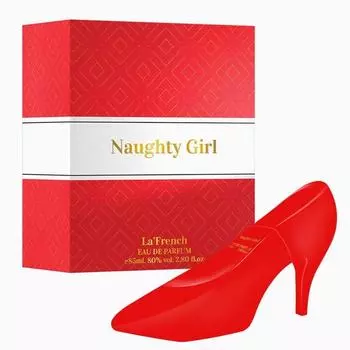 LA French Naughty Girl Стойкий аромат премиум-класса, роскошный аромат, белый мед, пачули и экстракт янтаря, парфюмированная вода, подарочный набор для женщин - 85 мл 85