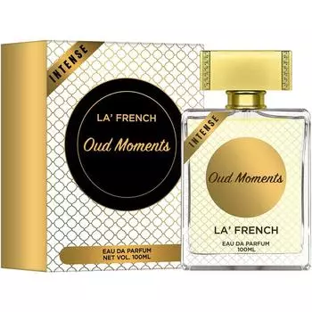 La French Oud Moment Духи для мужчин - 100 мл | Роскошный подарок | Очень стойкий запах | Французский аромат премиум-класса | Парфюмированная вода 100ML