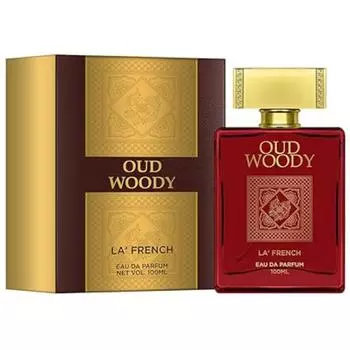 La French Oud Woody Eau De Parfum Парфюм унисекс для мужчин и женщин | с амброй и сандалом | Стойкий древесный аромат EDP, 20 мл 10 ML