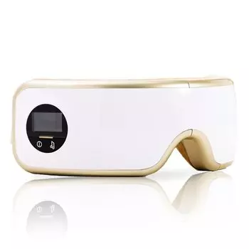La Luna Air Eye Mask Eye Aesthetic Eye Warmer Практический день ухода за глазами Представлено Lavit Hot Eye Care Спокойный сон Перезаряжаемый лечебный музыкальный сон золотой