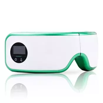 La Luna Air Eye Mask Eye Aesthetic Eye Warmer Практический день ухода за глазами Представлено Lavit Hot Eye Care Sleep Good Sleep Перезаряжаемая лечебная музыка лес зеленый