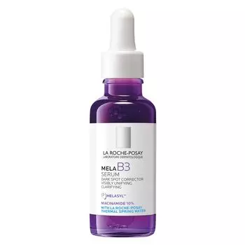 La Mela B3 Serum Сыворотка Осветляющая Тусклость Ниацинамид Высокое содержание ретинола Гиалуроновая кислота Уход за кожей Чувствительная кожа Дерма Косметика Roche-Posay фиолетовый