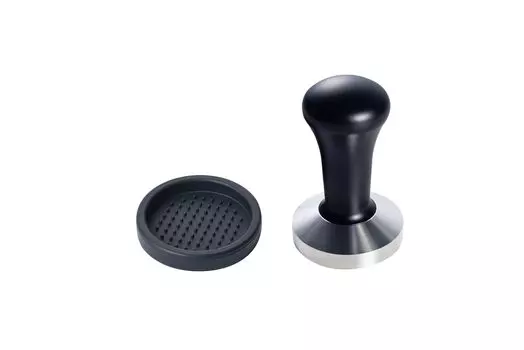 La Mellow Espresso Coffee Tamper Coffee Tamper Espresso Machine Stainless Steel Aluminum Tamper Mat Included 51/58mm (58mm + Handle)