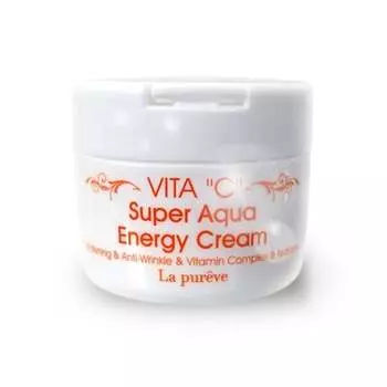 La Pureve Vita C Super Aqua Energy Крем 100мл 1шт/2шт/3шт/4шт 1Pc