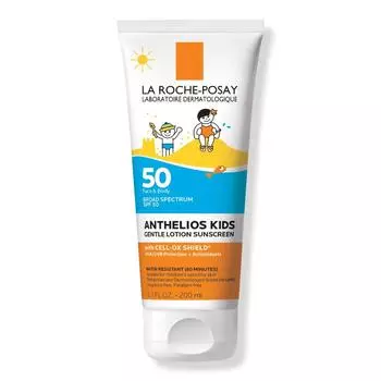 La Roche Posay Anthelios Kids Нежный солнцезащитный лосьон для лица и тела Spf 50 6,7 унций