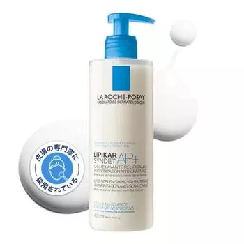 La roche-posay lipika sunde ap+ face & body wash body soap colorless 443g x 1