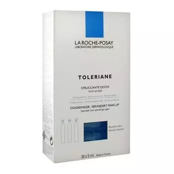 La Roche-Posay Tolerien Eye Makeup Cleansing 30 x 5ml