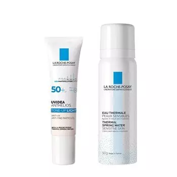 La Roche Posay Tone Up Kit White UV Base Moisturizing Sensitive Skin Transparent 30ml SPF50+ PA++++