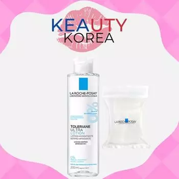 La Roche-Posay Toneriane Ultra Lotion 200 мл + ватные диски 30 шт.