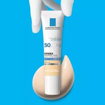 La Roche-Posay Uvidea Anthelios Tinted Cream [Коррекция тона], Корейский солнцезащитный крем