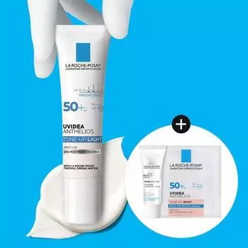La Roche-Posay Uvidea Tone Up Light 30ml special (Mel B3 3ml + Uvidea Rosie 2ml given away) Uvidea Tone Up Light 30ml single item