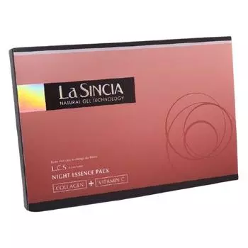 La Sincia Night Essence Pack ночная эссенция с коллагеном и витамином C, 15 шт по 1,2 мл