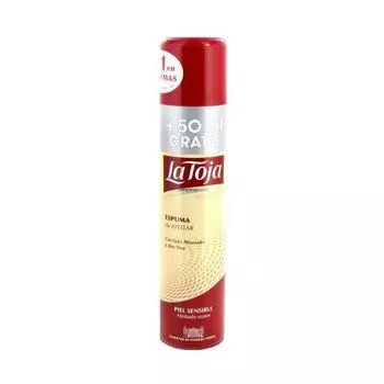La toja Shaving Foam Sensitive Skin 250+50ml