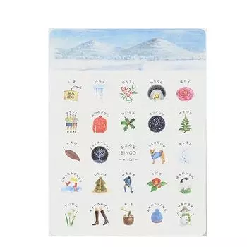 lab clip Bunken бинго карты Stroll Bingo зима OE-SA-0009