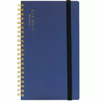 Lab Clip Notebook A5 Slim Graph Meets Planner Keynote Navy MTNT02-NV