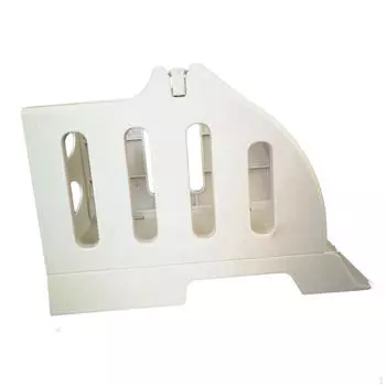 Label Holder Stand for Thermal Printer Paper Rolls And Fanfold Labels белый