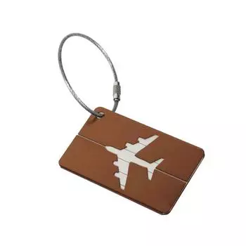 Этикетка Багаж Путешествие Имя Адрес ID Сумка Принадлежности Самолет Лифт Материал Чемодан Консигнация Алюминий Бирки Уникальный красный