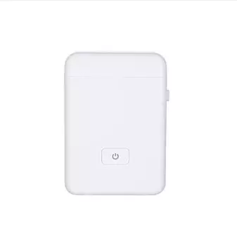 Label Writer Wasshin Tech Mobile Printer Label Printer Rechargeable Small Printer Bluetooth USB with 1 roll of 14x40mm thermal label Smartphone