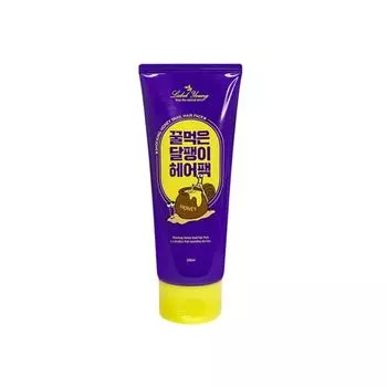 LABEL YOUNG Shocking Honey Snail Hair Pack 200ml - маска для волос с медовой улиткой