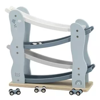 LabelLabel Car Slider Деревянная игрушечная машинка-скат Игрушка для детей 1 года 2 лет Подарок на день рождения Мальчики Девочки Деревянная игрушка Развивающая игрушка (синий) синий