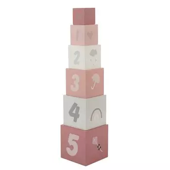 LabelLabel Stacking Blocks Pink Building Wooden Educational Genuine Learn Compact Warmty of Natural Wood Numbers, Blocks, Toys, Toys, Product, Girls, розовый