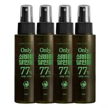 Labelyoung Shocking Purslane 77 спрей, 100 мл, 4 шт.