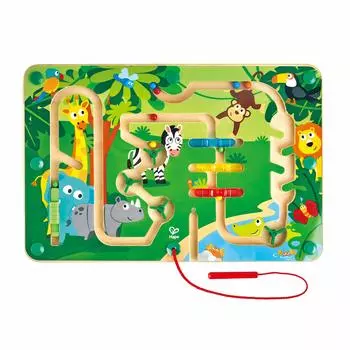 Лабиринт Hape Jungle Rolling Maze 37 xx Ages деревянная игровая игрушка E1714 24,5 2,1 см 3+