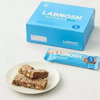 [Labnosh] Протеиновые батончики из печенья 12 шт. (чай с молоком)