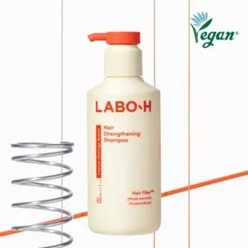 LABO-H Шампунь для укрепления кожи головы, против выпадения волос, 430 мл