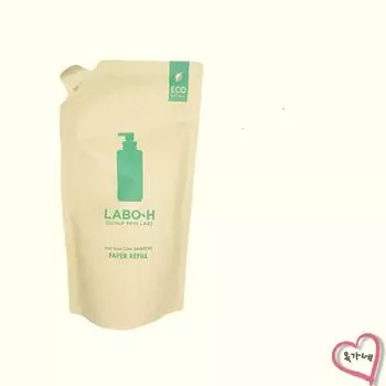 LaboH Шампунь для укрепления кожи головы, 400 мл, сменный блок, 1 шт.