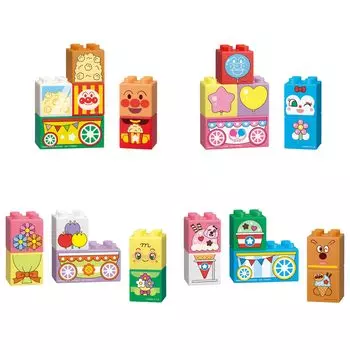 Лаборатория и магазин-фургон Все 4 типа конфетная игрушка Un*Panman [Полная комплектация]