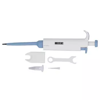 Лабораторная микропипетка 0,1?2.5ul Регулируемый объем одноканальный пипеточный инструмент оборудование