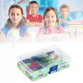 Лабораторный набор магнитов для младшего научного образования, включающий стержневые магниты, подковообразные магниты, компас, наборы для научных экспериментов