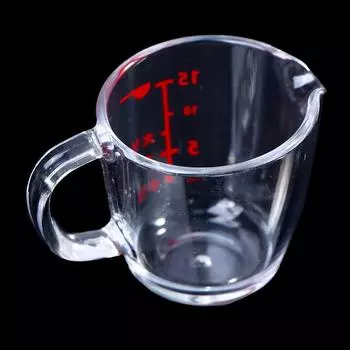 Лабораторный пластиковый мерный стакан 15мл 1:12 Миниатюрные украшения для кукольного домика