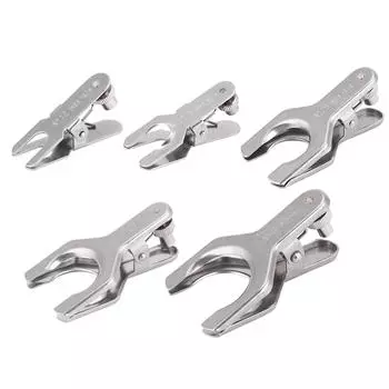 Лабораторный зажим из нержавеющей стали, зажим для стеклянного шарика, лабораторные инструменты 12#